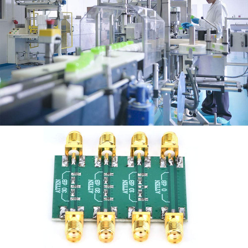 AUNMAS Dc 4.0Ghz Fixed Attenuator, SMA Attenuator Set Attenuator SMA Double Female Head Radio Frequency Attenuator 50Ω