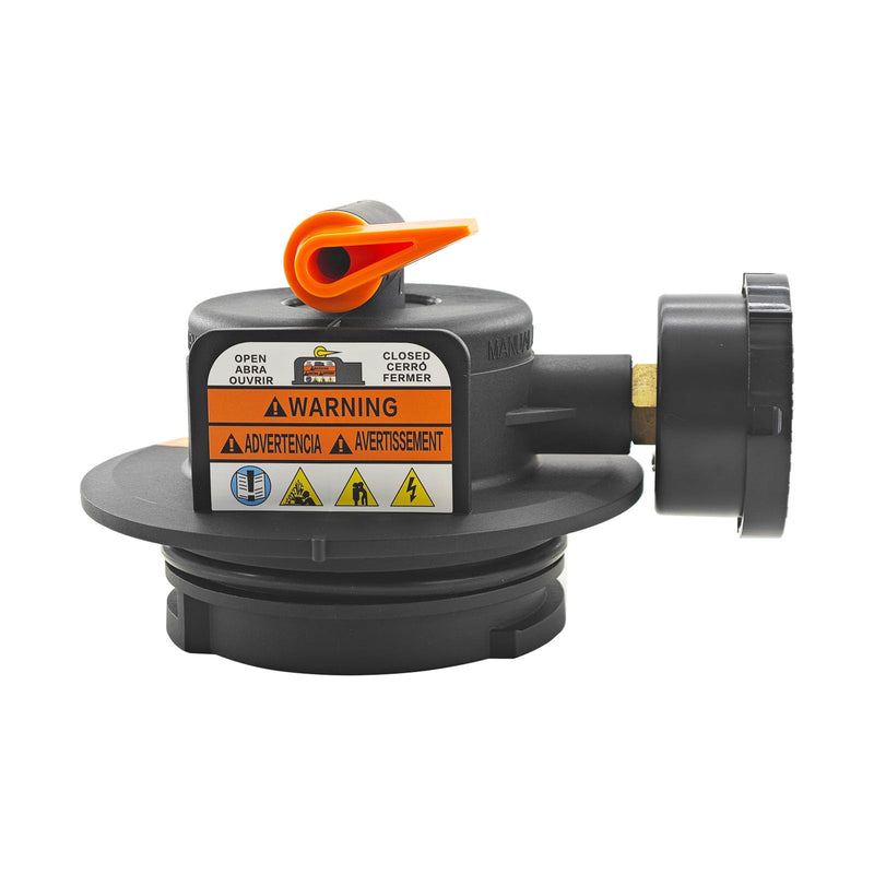 DEX2420MAR2 Manual Air Relief Assembly Vent Valve 2420MAR2 Replacement for Hay-Ward DE and Cartridge Pool Filters Compatible with Pro Grid DE Swim-Clear and Swim Clear with Tape and O-Ring
