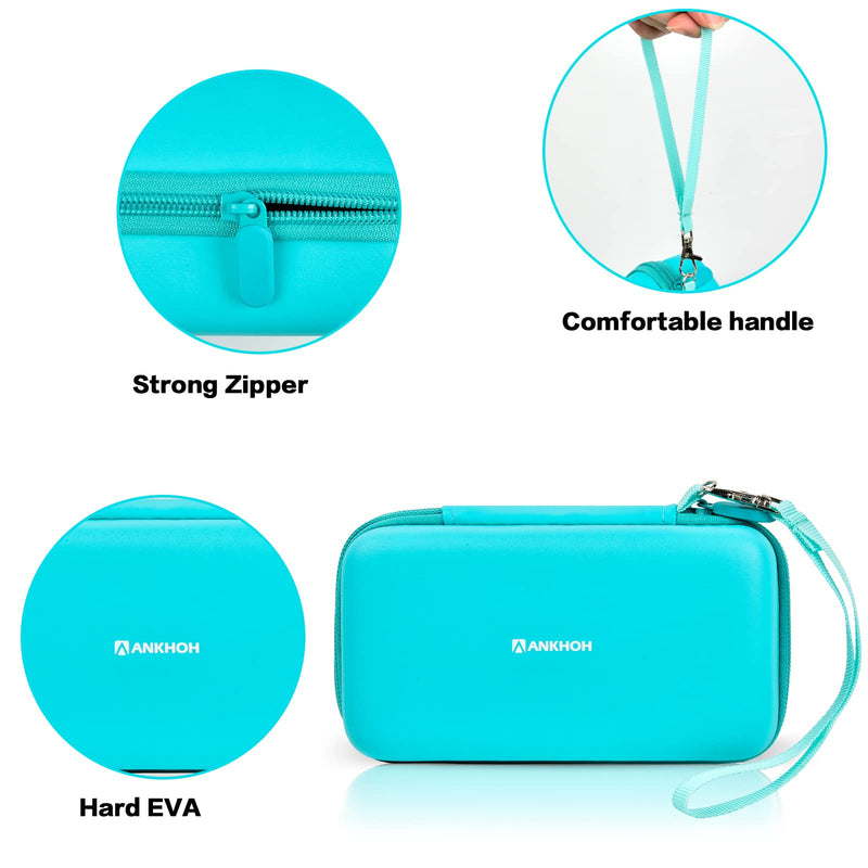 Case Compatible with 3Doodler Start+ Essentials (2022) for 3D Pen Set for Kids, Storage Organizer Holder for Printing Filament Refill and Micro-USB Charger (Box Only) Full green