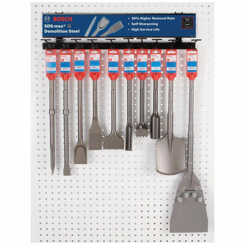 BOSCH 2 in. x 12 in. SDS-max Tile Chisel Hammer Steel HS1915 SDS Max Tile Chisel 12 In. - NewNest Australia