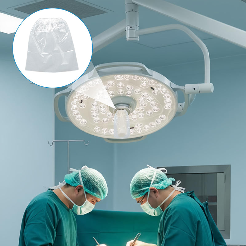 Shadowless Lamp Handle Cover Protector for Operating Room, Surgical Light Handle Sleeve for Clinic, Dental, Beauty Care, Disposable Sterile Individual Packaging, 5 PCS (A-5) A-5