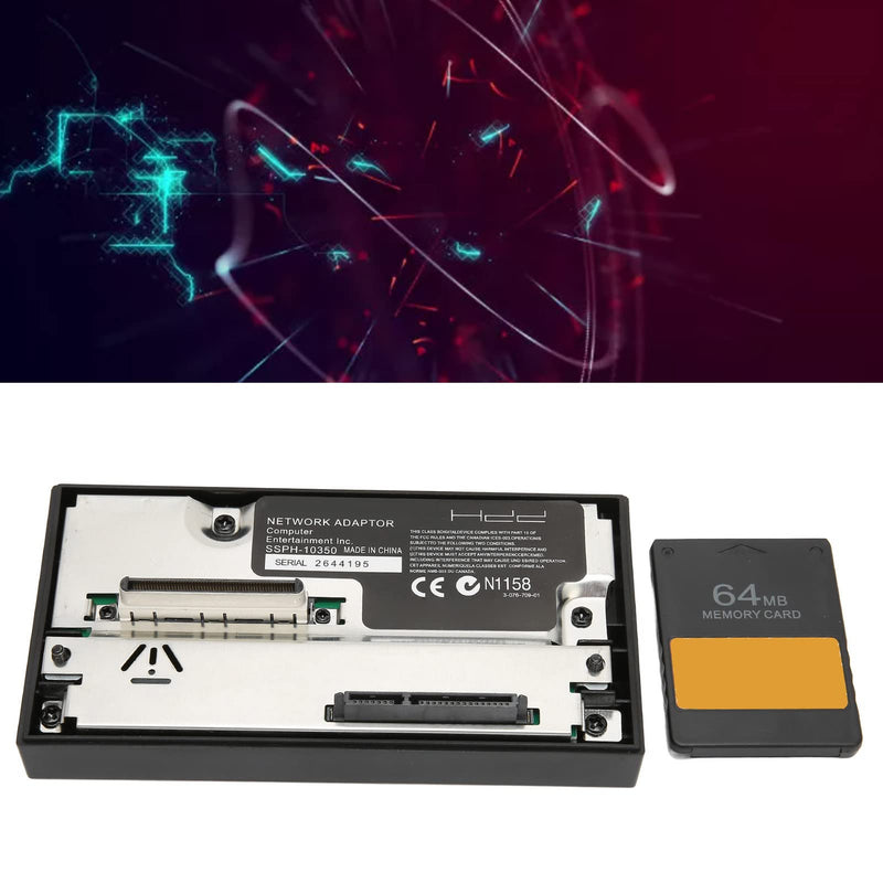 Pomya SATA Interface Network Adapter PS2 HDD Hard Disk Adapter with 64MB FMCB V1.966 Memory Card McBoot, Plug and Play NO IDE 2.5 3.5 [Video Game]