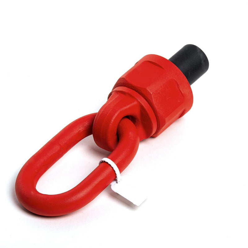 M16 x 38.1 (1.12ton-2ton) Swivel Eye Bolt 360° Rotating Eyebolts G80 High Strength Alloy Steel Lifting Die Bolts Crane Machinery Parts Hoist Ring Heavy Duty Strength ob is 1080MPa M16 x 31.8 (1.12ton-2ton)
