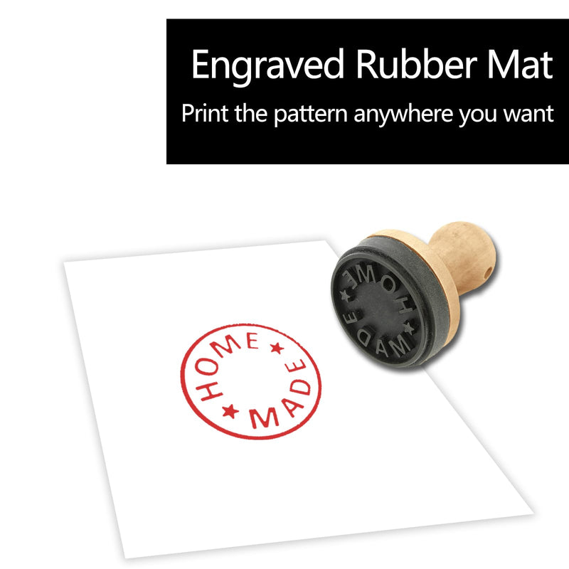 Rubber Stamp Sheets for Laser Engraving Machine, 2 PCS A4 Size Engraving Soft Rubber Mats for Laser Cutter to Make Rubber Stamps, Ink Stamp Pads Engraving Tools & Supplies (Dark Gray) Dark Gray
