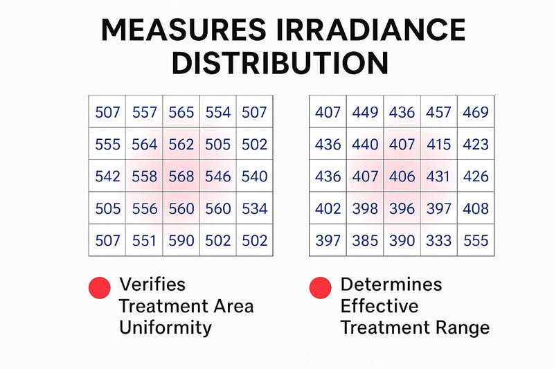 VBR-REDNIR Meter,Test The Irradiance Intensity for 660nm Red Light, 730nm and 800-1000nm Near Infrared Light