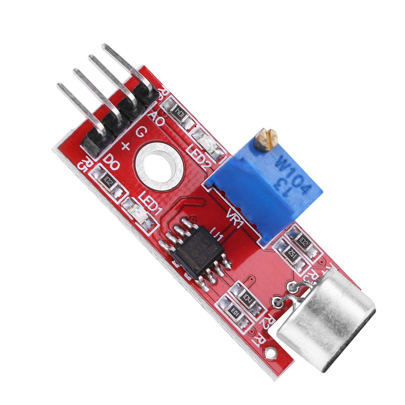Eujgoov DC 3.3V/3.5V Microphone Amplifier Sound Sensor Sound MIC Voice Module 20dB Fixed Gain