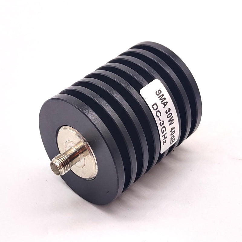 30W DC-3G SMA RF Attenuator SMA Male to Female Attenuator (40db) 40db
