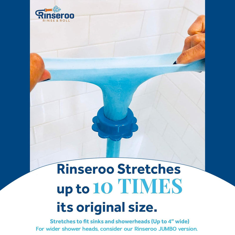 Rinseroo Replacement Shower Hose Connectors (3 pack) for Rinseroo- Slip-on Handheld Water Hose Attachment/Faucet Adapter for Shower & Sink, Detachable Shower Sprayer (NOT FOR TUB VERSION) Shower Hose Connector