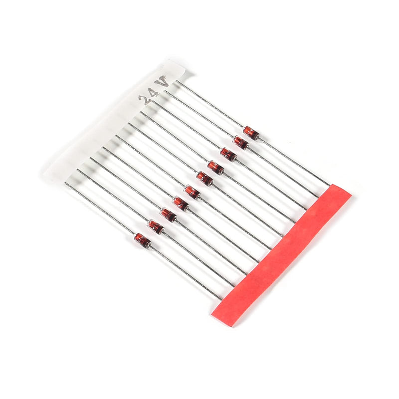 14 Value 140pcs 1W Zener Diodes Assortment Kit 3.3V 3.9V 4.7V 5.1V 6.2V 6.8V 8.2V 10V 12V 15V 16V 18V 20V 24V