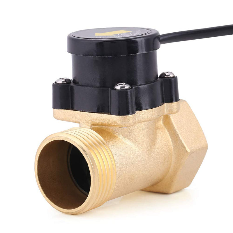 DEWIN Thread Water Flow Sensor Switch, Water Flow Switch Automatic Flow Switch HT-800 G1 Thread 220V Water Pump Flow Sensor Automatic Control Switch