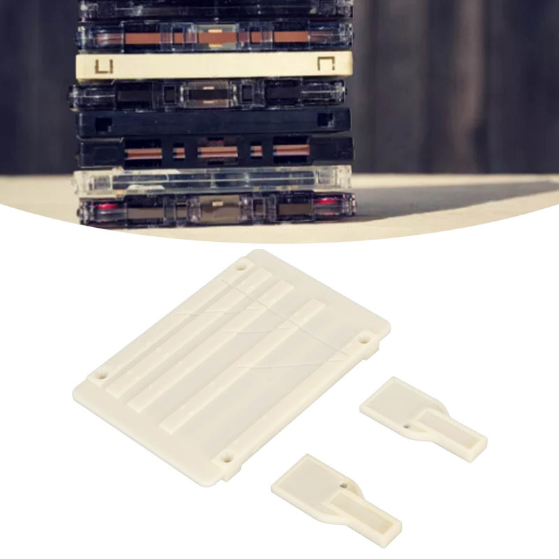 Tape Splicing Set, 1/2 1/4 10 Inch, ABS Cassette Tape Splicing Set with Splicing Tape for Revoxsonido 1/4 1/2 Inch Tape