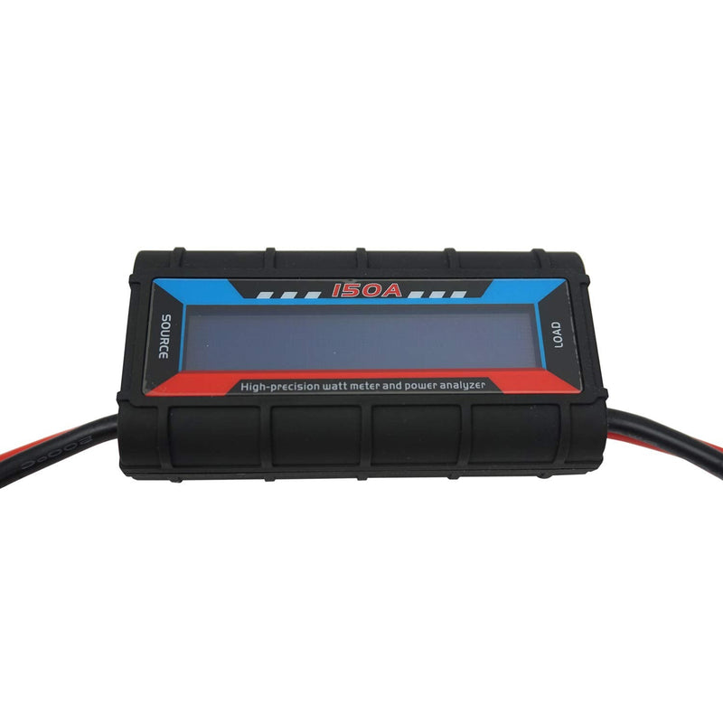 150A RC Watt Meter, High Precision Power Analyzer, DC 0-60V Volt Amp Watt Checker Tester, with Digital LCD Screen- for Voltage(V) Current(A) Power(W) Charge(Ah) and Energy(Wh) Measurement 150A