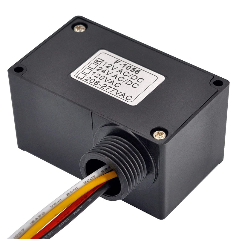 SPDT 10Amp Power Relay Module, Plastic Enclosure and Pre-Wired (AC/DC 12V) AC/DC 12V