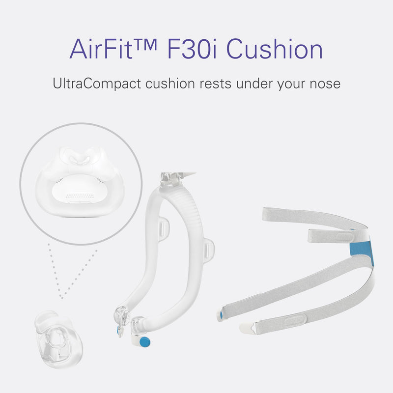ResMed AirFit F30i Full Face Replacement Cushion - Medium