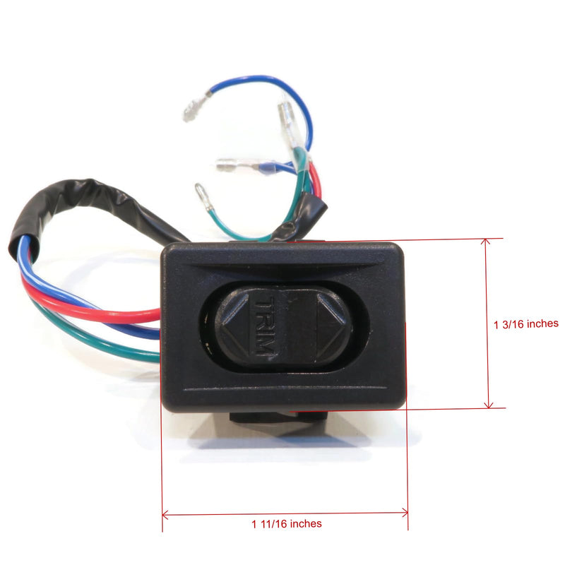 The ROP Shop Power Trim Tilt Switch for Mercury & Mariner 90 HP 9793577-0P016999 Outboards