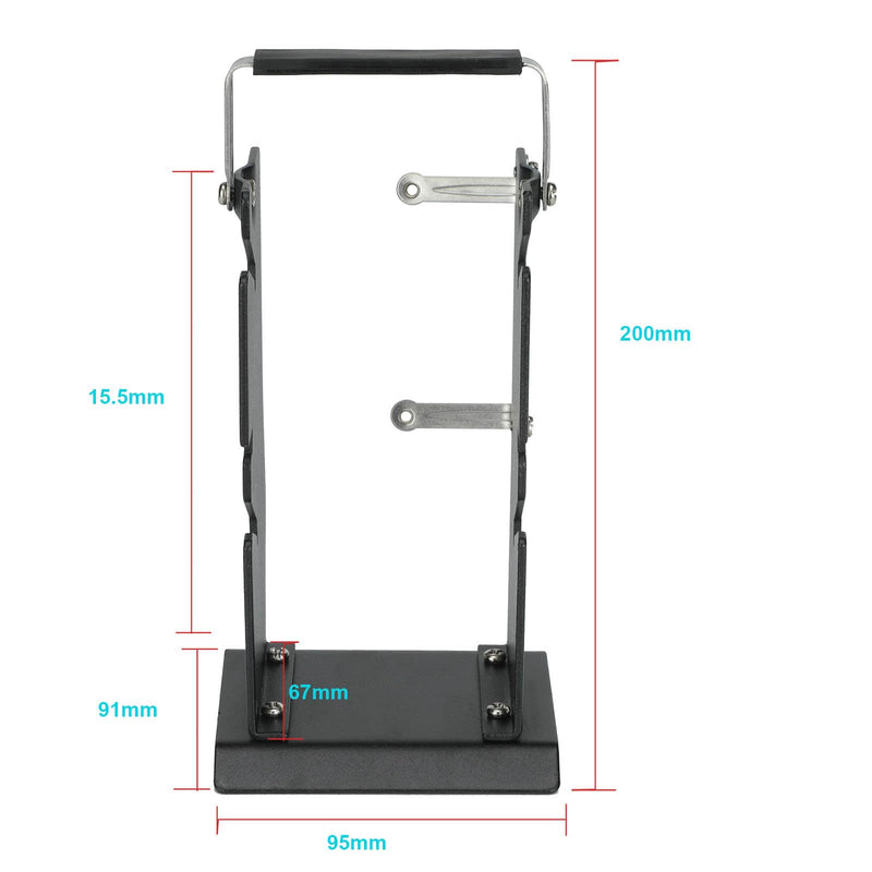 Solder Wire Holder Stand Dual Layer Reel Soldering Wire Spool Holder Welding & Soldering Tools