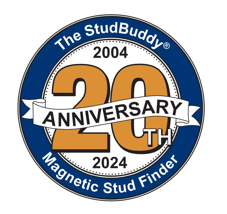 The StudBuddy® Magnetic Stud Finder Tool - Made in the USA - Easy to Use Stud Finder Magnet - No Batteries Required - Powerful Magnet Stud Finder - Wall Stud Finder for Drywall and Wood - Studfinder 1 pack