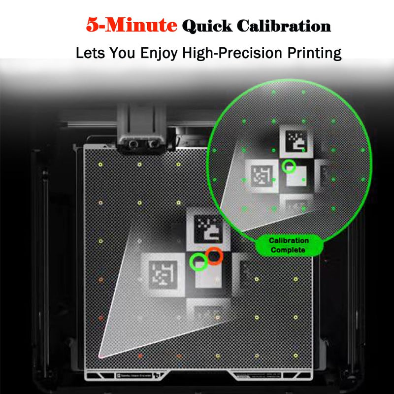 Bambu Lab H2C/H2D/H2S Printer Vision Encoder Calibration Board, Accuracy Improvement Calibration Tool, Suitable for Bambu Lab H2D Combo/H2S Combo 3D Printer