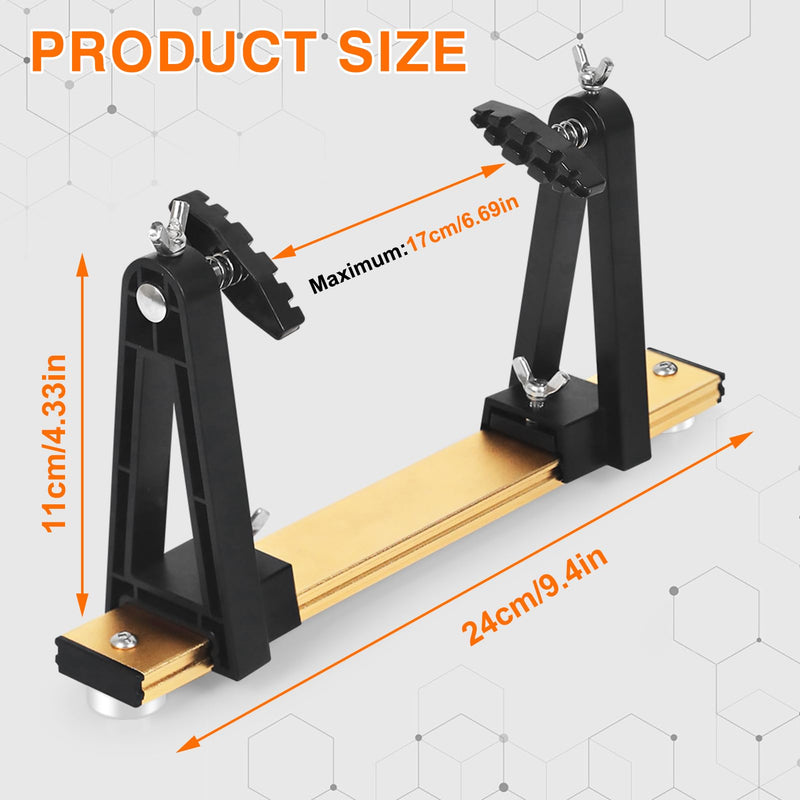 Circuit Board Holder Helping Hands for Soldering and Repair, Adjustable 360° Rotation, Strong Magnetic, Potable, Space-Saving and Aluminum Base, Durable for Electronics PCB MAGNITIC HOLDER