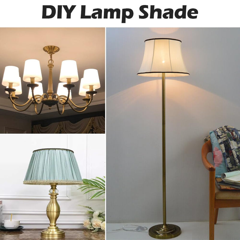 2Pcs Lamp Shade Light Bulb Clip Adapter Kit, Bronze Lampshade Holder Adapter with Round Top Finial, No Harp Required, Clip on Bulb, DIY Replacement Repair Table & Floor Light Metal Parts Metal Ball Finial