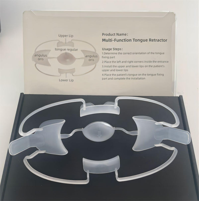 Multi-Function Tongue Retractor Cheek Retractor Lip Retractor More Views for Teeth Whitening/Dental Photography Sugical Mouth Openner (M) 2bdent