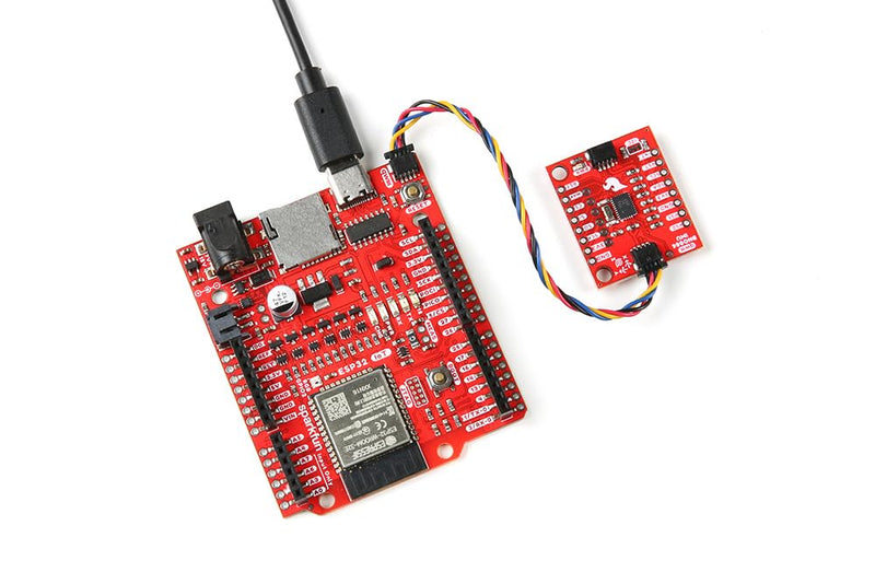 SparkFun VR IMU Breakout - BNO086 (Qwiic) Combination Triple-axis Accelerometer/gyro/Magnetometer, 32-bit M0+, Board Dimensions: 1.0in. x 1.2in. (25.4mm x 30.48mm)