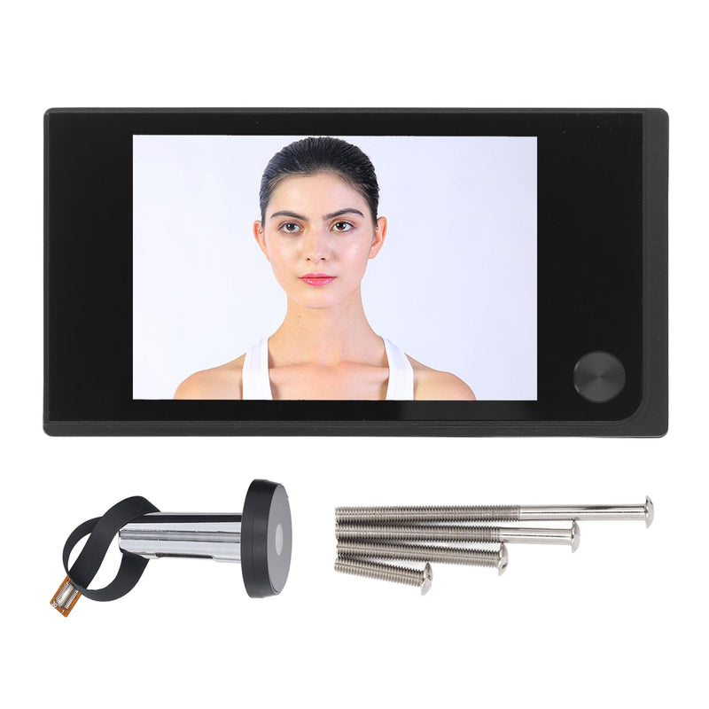 ViaGasaFamido Digital Door Viewer 1MP 120° Wide Angle, 3.5in LCD Color Screen, Easy Setup for Home Security with ABS Material, ViaGasaFamidogp9y6xvqo8