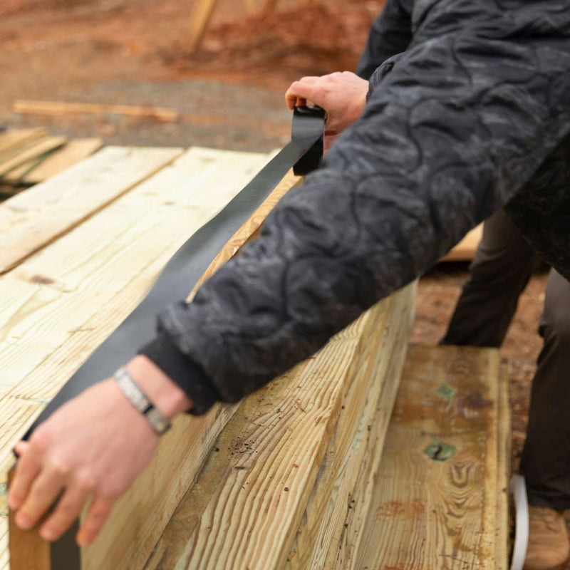 FrogTape Pro Grade Deck and Joist Flashing Tape, 6 in x 50 Feet, Black Deck & Joist 6 inches x 50 feet
