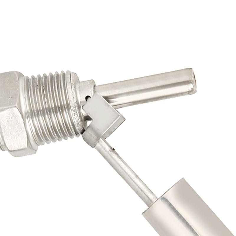 Water Level Sensor, DC0-110V Bilge Pump Float Switch, Side Mounted Liquid Level Sensor, 1/2NPT Male Thread Float Switch, for Water Tank Fuel