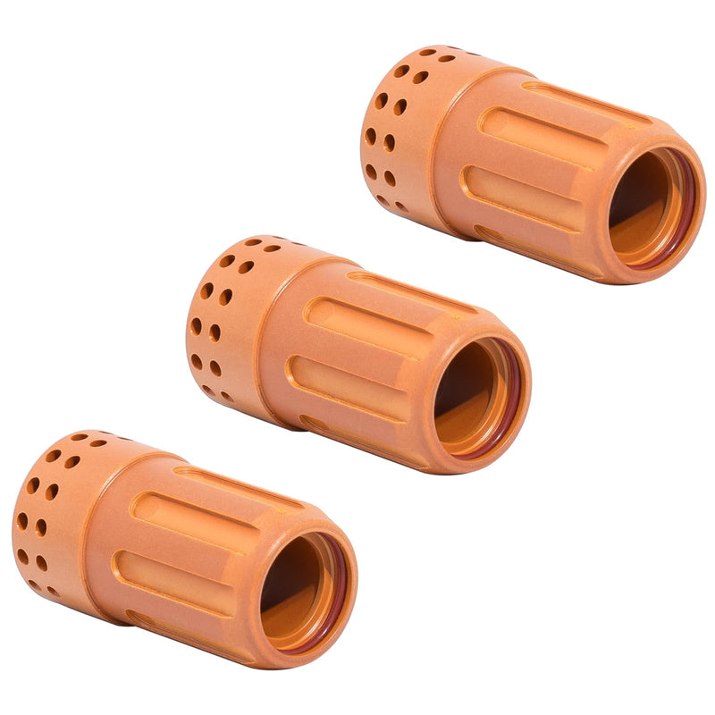 3PCS 220857 Swirl Ring for 45XP/65/85/105 Torch - Alloy Plasma Cutter Consumable Replacement Parts for Diverse Cutting Projects 3PCS-220857