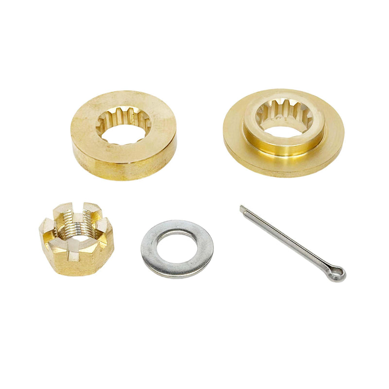 Propeller Hardware Install Kit fit Yamaha Outboard 40HP-55HP Engine Motor Thrust Washer/Spacer/Washer/Nut/Cotter Pin 66T-45987-01 670-45997-01