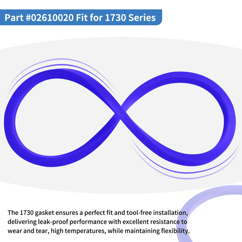 1730 Door Gasket for Tuttnauer 1730 Series, 1730E, 1730EK, 1730M, 1730MK, Valueklave (1730 MKV) Door Gasket Seal Replacement Part #02610020