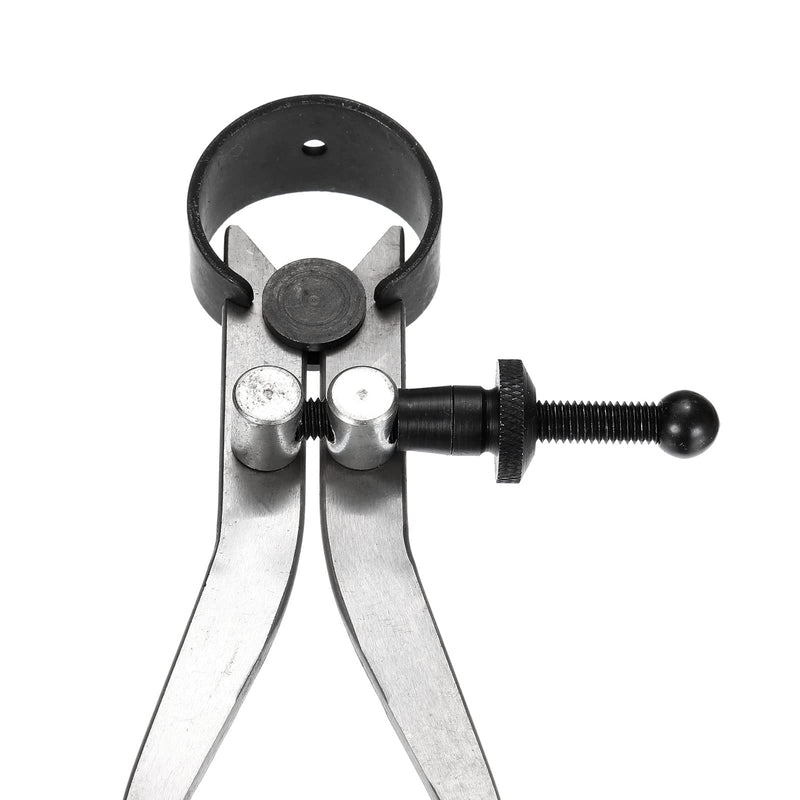 uxcell Spring Outside Caliper 4 Inch Stainless Steel Adjustable Spring Caliper Bent-Leg for Wood Turning Lathe Projects 4.7 Inch