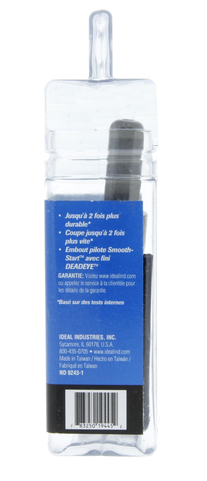 IDEAL INDUSTRIES Deadeye Carbide Tipped Hole Cutter, 3/4 in. 3/4 in.