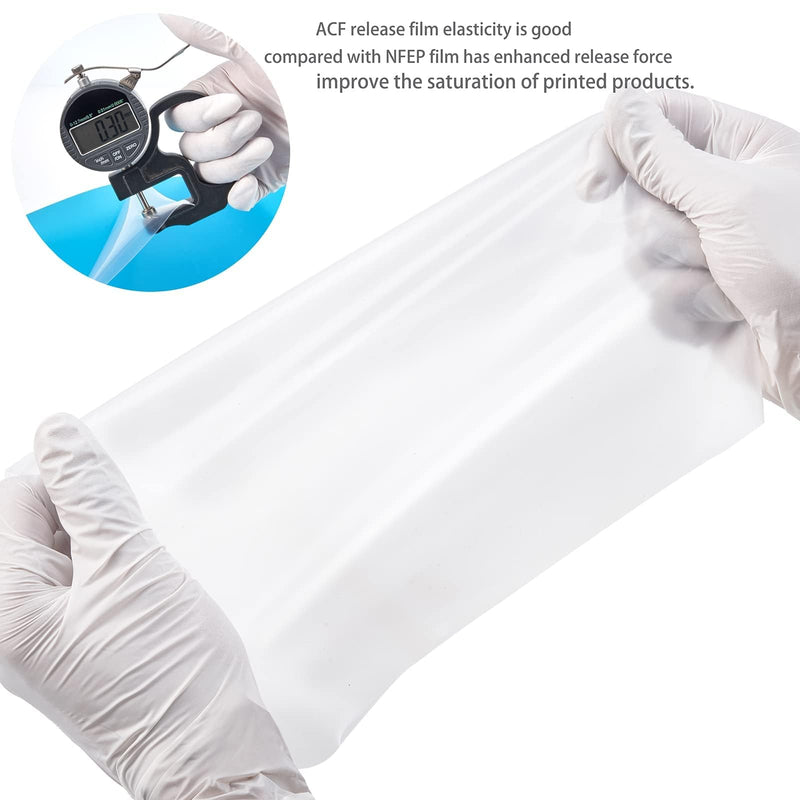 3Pcs Easy to Install ACF Film 290 * 210 * 0.3mm High Speed Release Film for Phrozen Mighty 4k,Elegoo Saturn 3 Ultra,Saturn 4 Ultra,Creality halot mage 3PCS Upgrade ACF 290*210mm