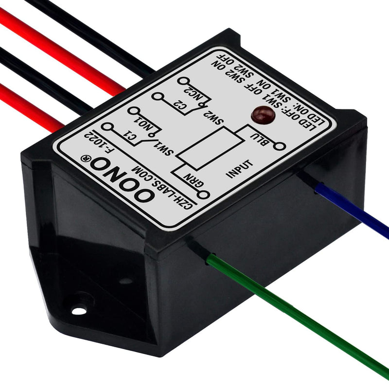 DPST 1NO 1NC 8 Amp Power Relay Module (AC/DC 12V) AC/DC 12V