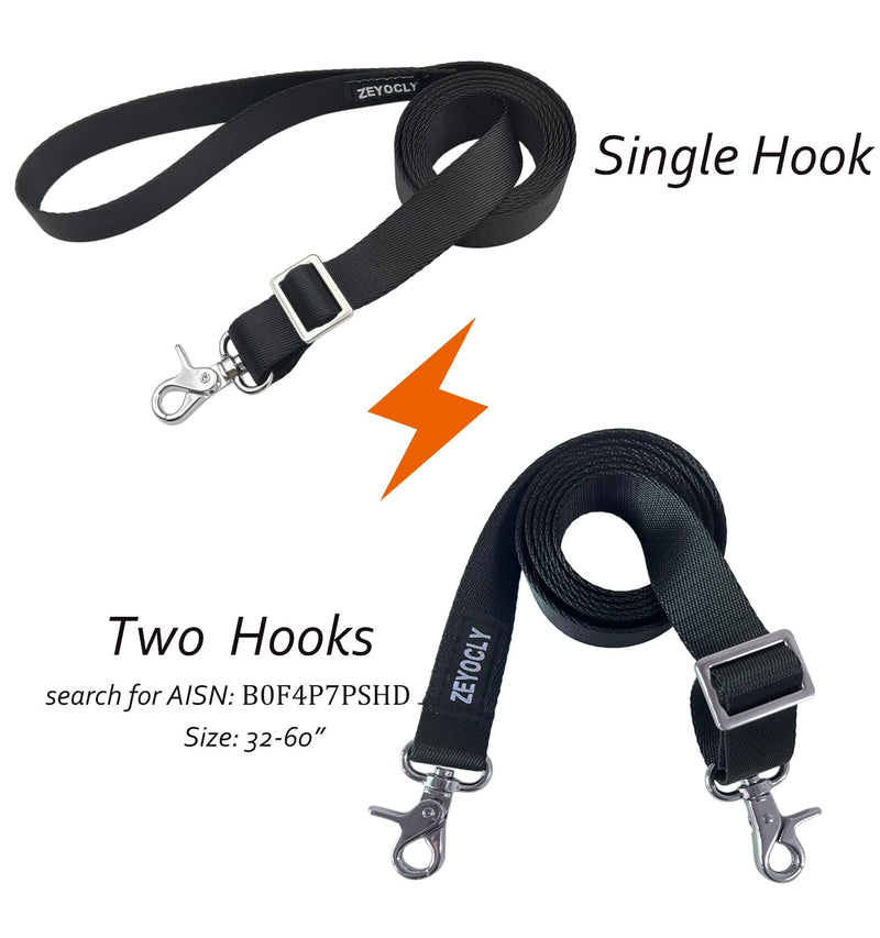 Adjustable Bimini Boat Top Straps,Single Hooks Marine Awning Webbing Straps,with kirsite Heavy Duty Snap Hooks,Boat Awning Hardware Accessories,Premium Canopy Strap (4, 40~67 ") 40~67 " 4