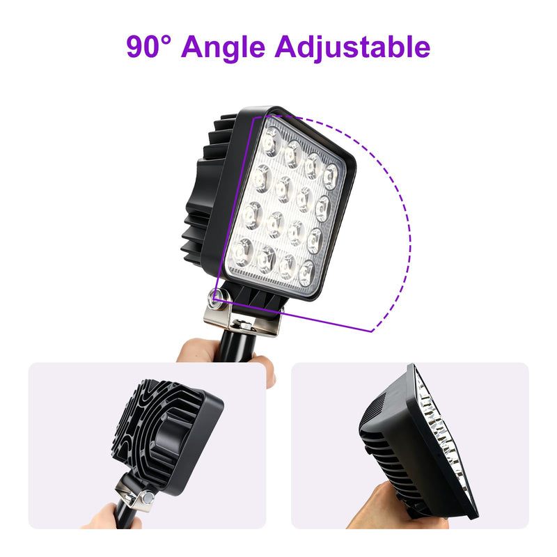 Handheld 300W UV Curing lamp Handle UV lamp, Glue Plate lamp Flaw Detection lamp for Curing Photosensitive Resin lamp 365nm/395nm/405nm UV Light for Curing(32W 365nm) 32W 365nm