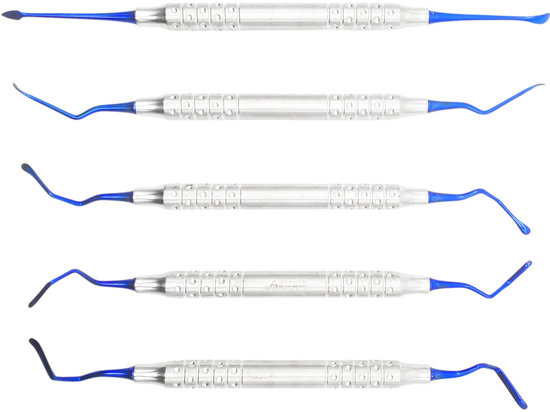 Vista Tunneling Procedure Kit (5 pcs, Blue Plasma Coating) Dental periodontologist Gum repositioning ARTMAN Brand