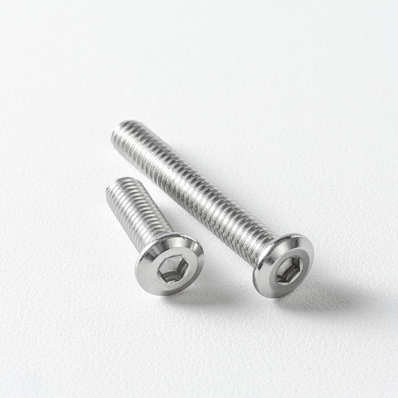 1/4-20 x 1-1/2" (20 Pack) Flat Head Hex Socket Cap Screws Bolts, 304 Stainless Steel 18-8, Hex Drive, Bright Finish, Fully Machine Thread 1/4-20 x 1-1/2"