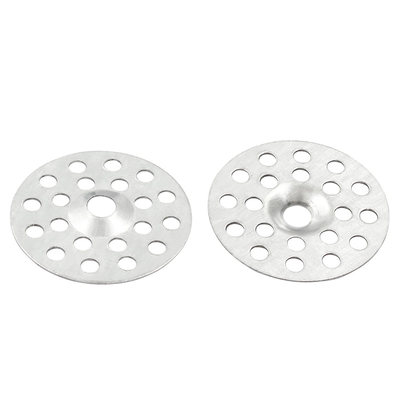 100pcs 1 inch Plaster Washers Zinc Metal Washer, Plaster Repair Washers Profile Washer for Wall, Ceiling, and Drywall Repair 100