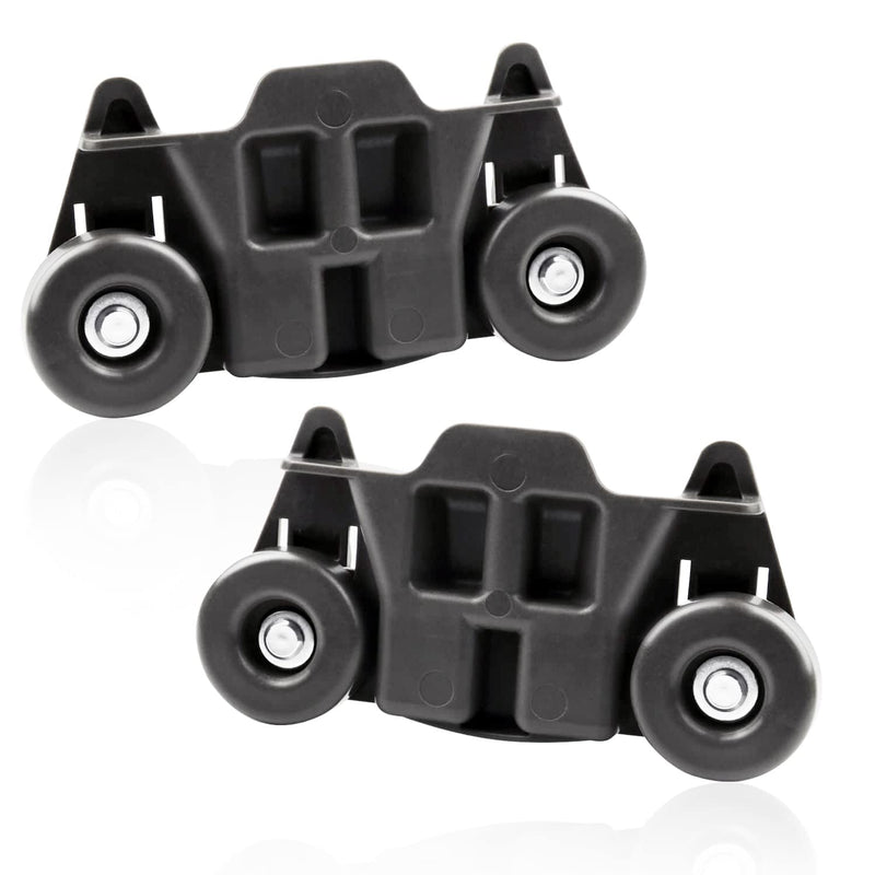 Dishwasher Wheels Lower Rack Upgraded Compatible for Whirlpool/Kenmore/Maytag/Kitchenaid. Replace Dishwasher Rack Wheels Parts of W10195416,W10579095A,PS11722152,W10195420,W10311123B,AP5983730(4PACK) Small