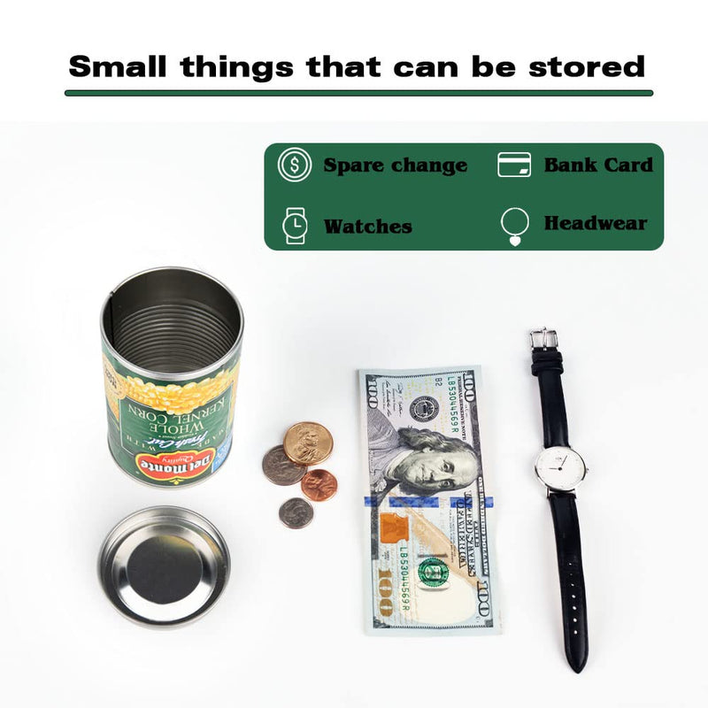Fake Whole Kernel Corn Can Safes Diversion Secret Stash Safes Compact