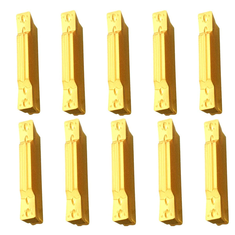 20pcs MGMN300-M Carbide Grooving Inserts, CNC Carbide Turning Inserts Lathe Inserts Cutters for MGEHR/MGIVR Lathe Holders
