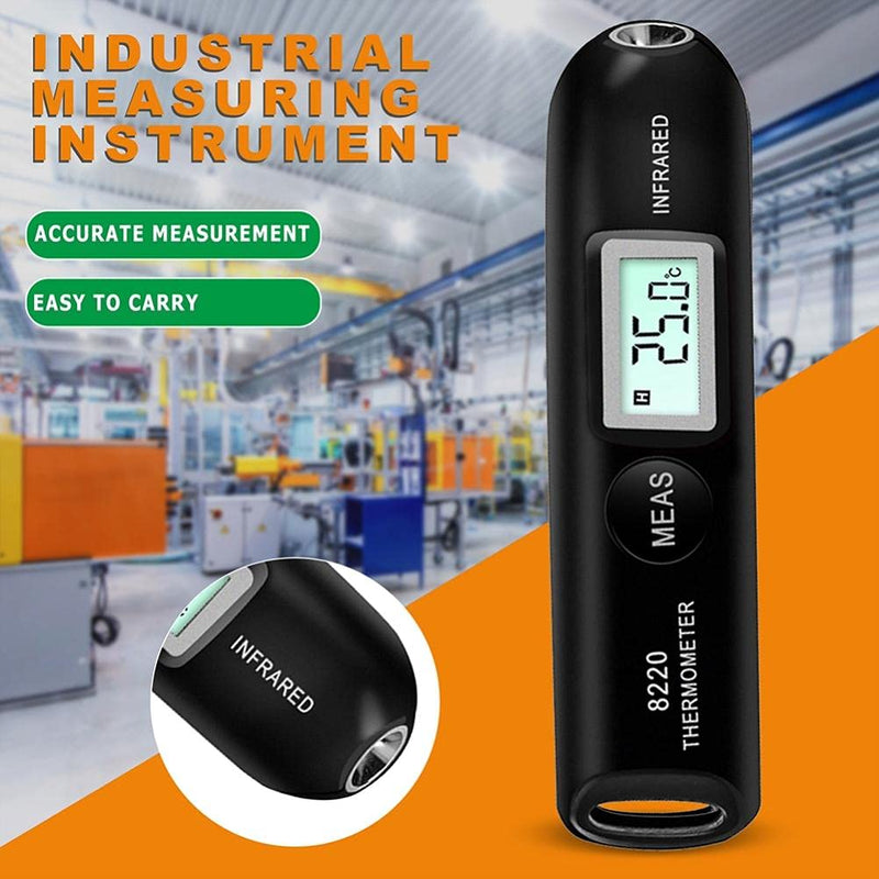 Digital Infrared Thermometer LCD Handheld Portable Temperature Pen for Industrial Use