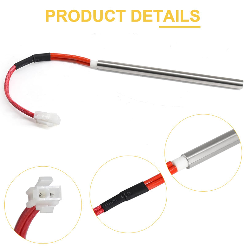 Pellet Stove Igniter for Comfortbilt HP22, HP50, HP21, HP22I, HP61, HP22N, HP55, HP50GC. 6" Ignitor1 IG-1 Replacement Parts for Comfortbilt/Castle Pellet Stoves Models.