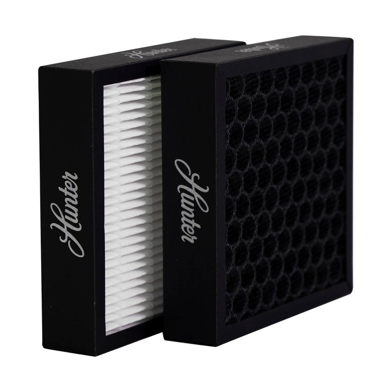 Hunter F1715HE5 Replacement Filter 2-Pack for Model HT1715, 5 x 5 inches