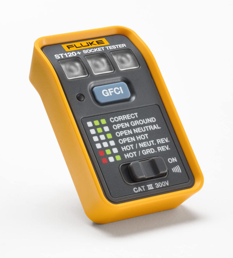 Fluke ST120+ GFCI Socket Tester with Audible Beeper - NewNest Australia