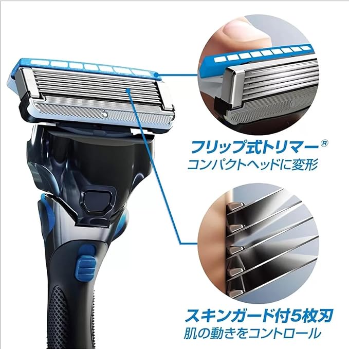 1 x Chic Hydro 5 Custom Replacement Blades 17 Blades 5 Blade Shaving SCHICK HYDRO5 CUSTOM - NewNest Australia