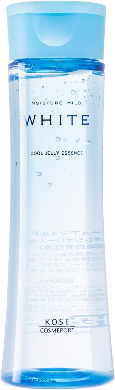 KOSE Moisture Mild White Cool Jelly Essence, 6.8 fl oz (200 ml), Cool Whitening Jelly Essence, All-in-One, Fragrance Free - NewNest Australia